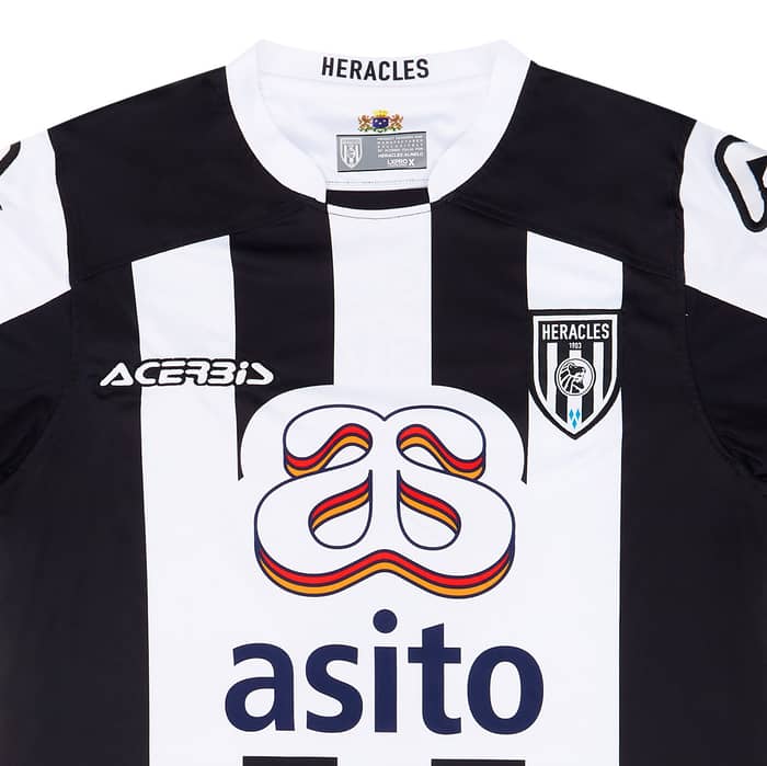2020-21 Heracles Match Issue Home Shirt Bakis #9
