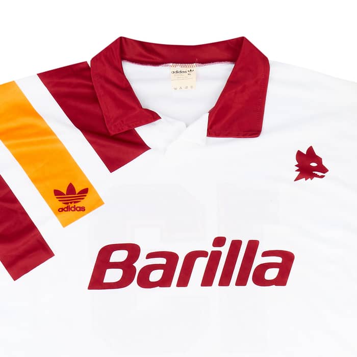 1993-94 Roma Match Issue Away L/S Shirt #13