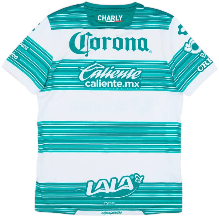2020-21 Santos Laguna Home Shirt - 9/10 - (S)