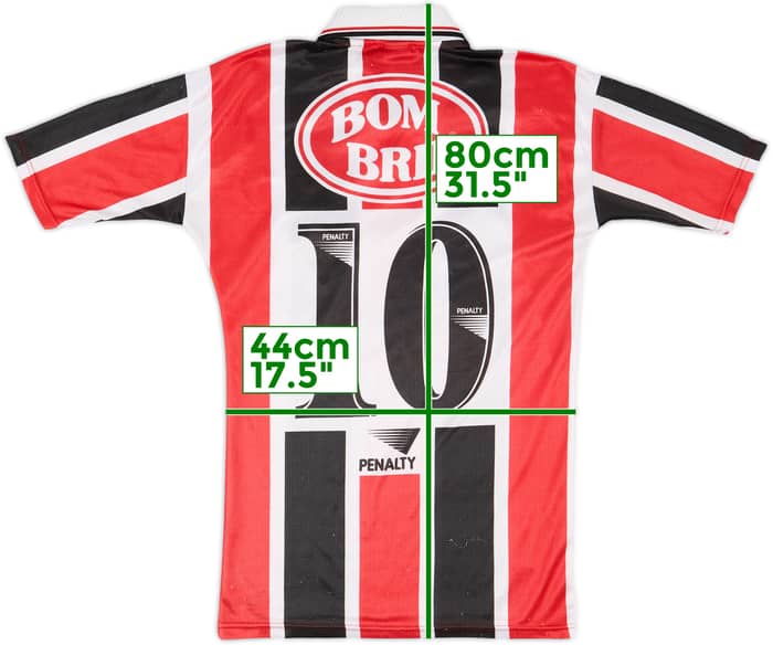 1999 Sao Paulo Away Shirt #10 - 7/10 - (L)