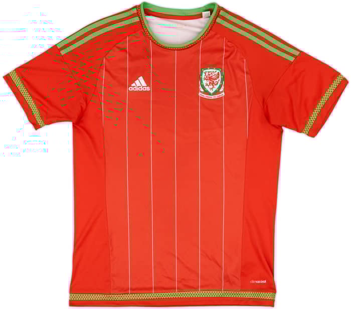 2015-16 Wales Home Shirt - 9/10 - (M)
