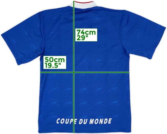 1998 France 98 Coupe du Monde Training Shirt - 10/10 - (M)