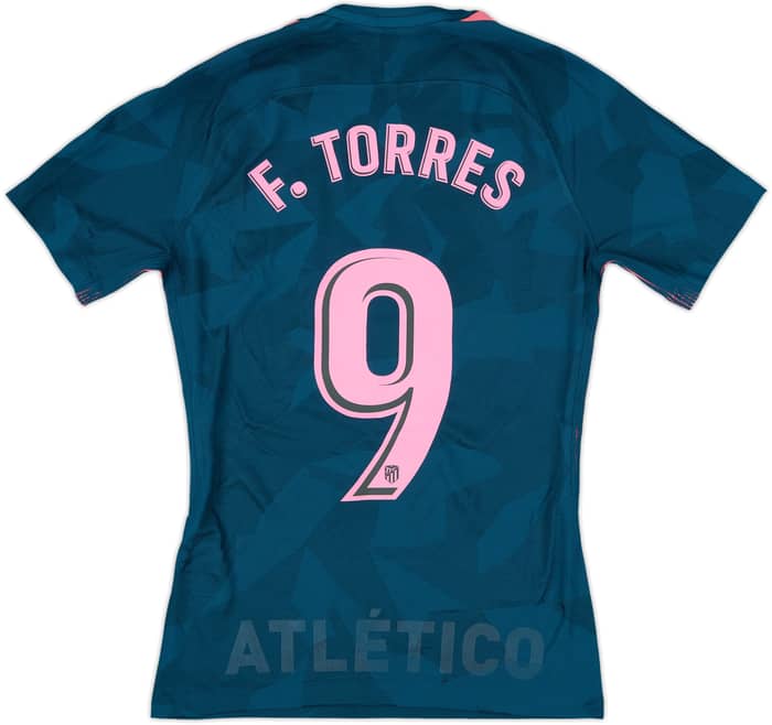 2017-18 Atletico Madrid Player Issue Third Shirt F.Torres #9 (S)