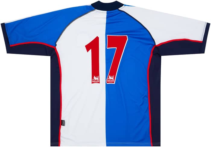 2002-03 Blackburn Match Issue Home Shirt #17
