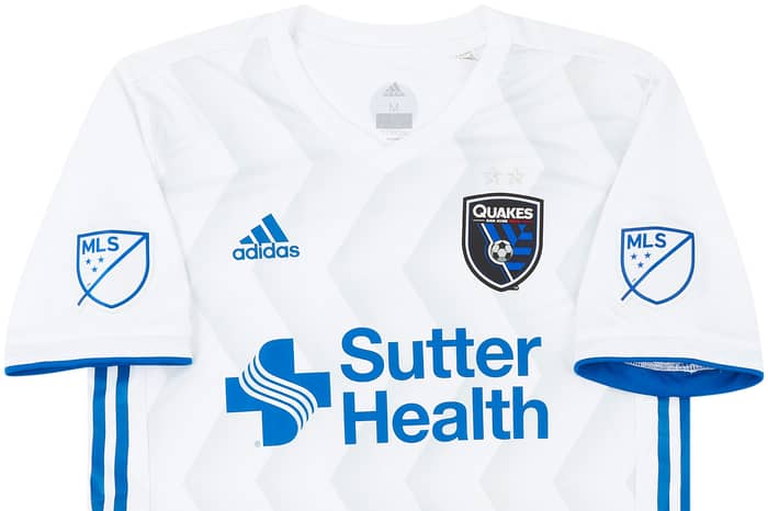 2018 San Jose Earthquakes Match Issue Away Shirt Lima #24 (v Manchester United)