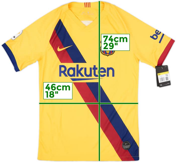 2019-20 Barcelona Away Shirt Messi #10 (S)