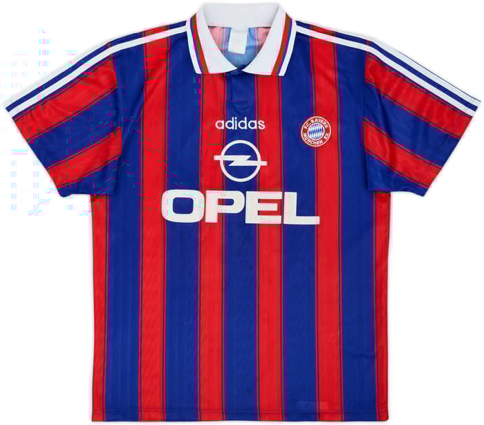 1995-97 Bayern Munich Home Shirt Klinsmann #18 - 6/10 - (M)