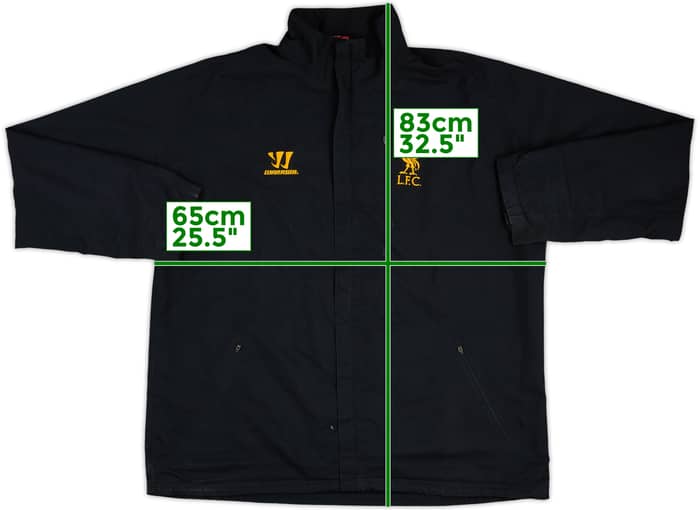 2012-13 Liverpool Warrior Track Jacket - 5/10 - (XXL)