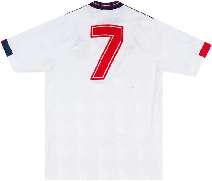 1988-90 England Match Issue Home Shirt #7