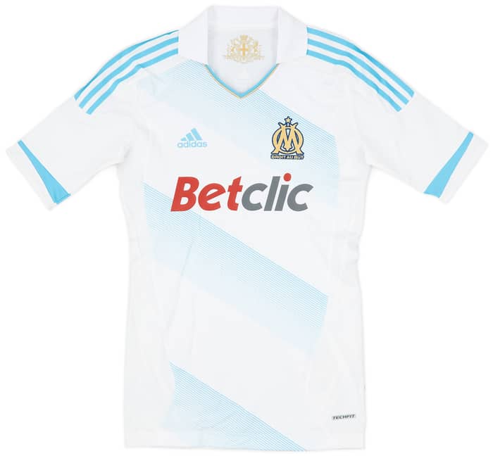 2011-12 Olympique Marseille Limited Edition Player Issue TechFit Home Shirt (L)