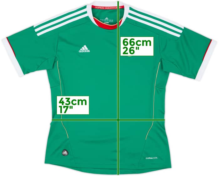 2011-13 Mexico Home Shirt - 9/10 - (Women's M)