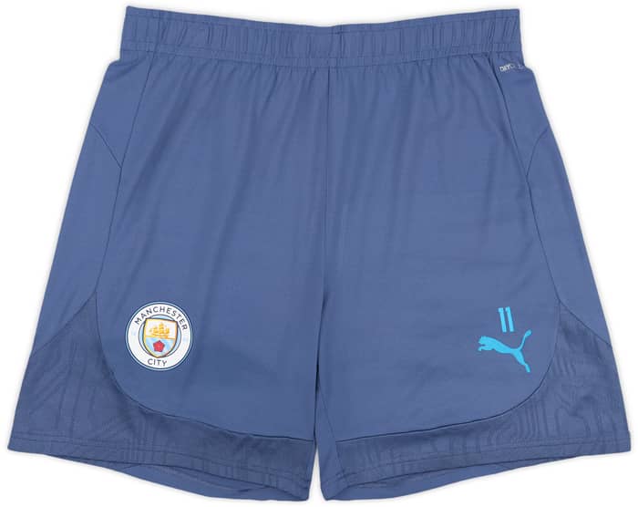 2024-25 Manchester City Player Issue Training Shorts # - 7/10