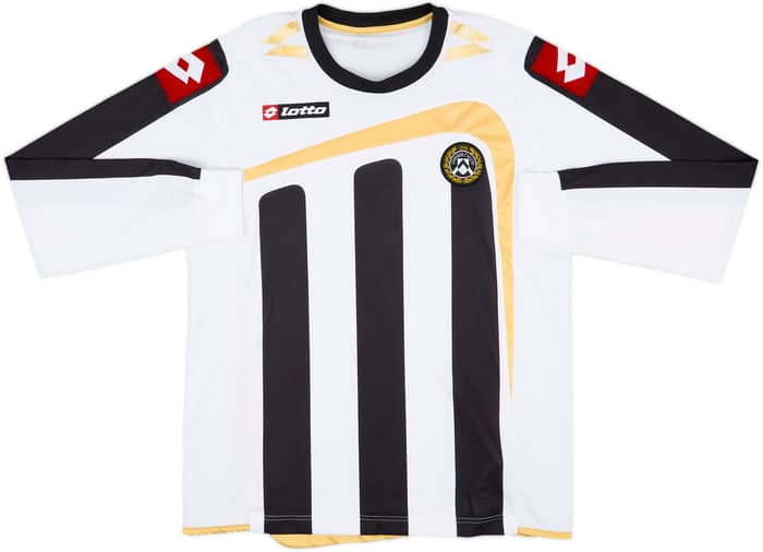 2009-10 Udinese Home L/S Shirt - 7/10 - (L)