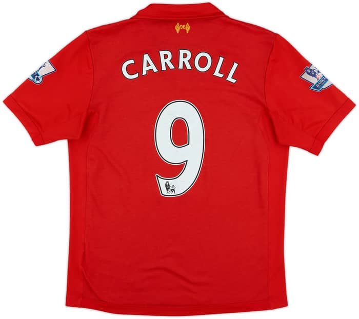 2012-13 Liverpool Home Shirt Carroll #9 - 5/10 - (M)