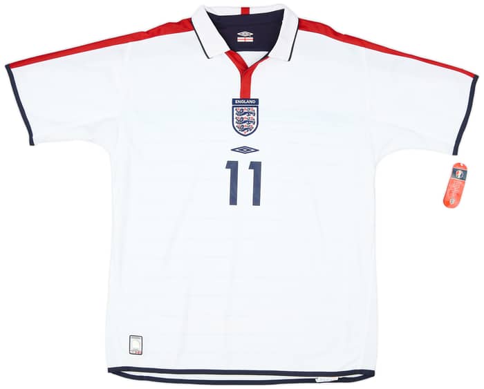 2003-05 England Home Shirt Lampard #11 (XL)