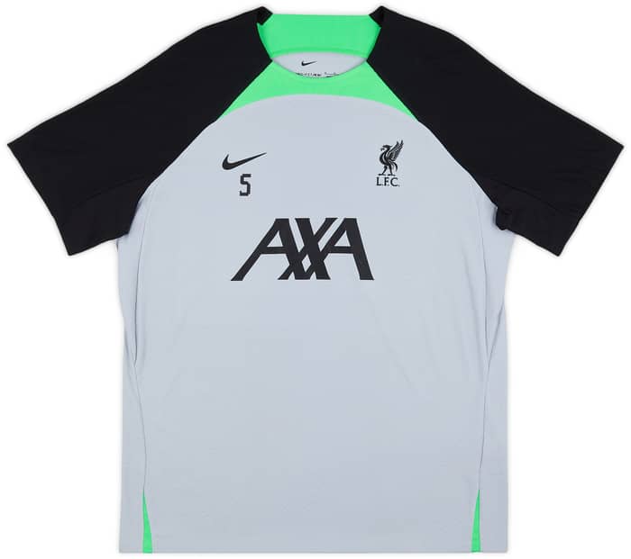 2023-24 Liverpool Player Issue Training Shirt # - 9/10 - (XL)