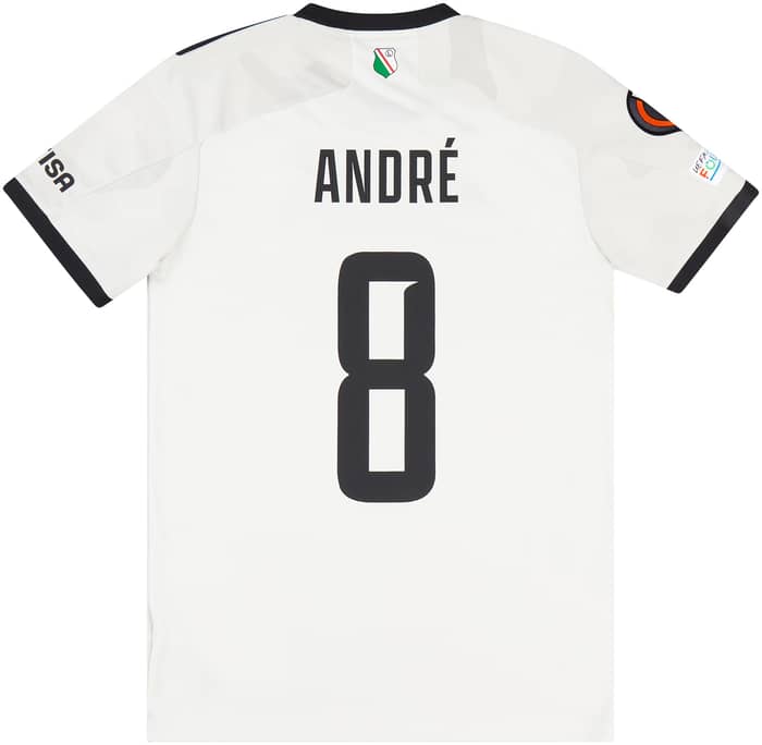 2021-22 Legia Warsaw Match Worn Europa League Andre #8 (v Leicester)