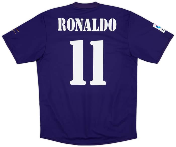 2002-03 Real Madrid Centenary Third Shirt Ronaldo #11 - 8/10 - (M)