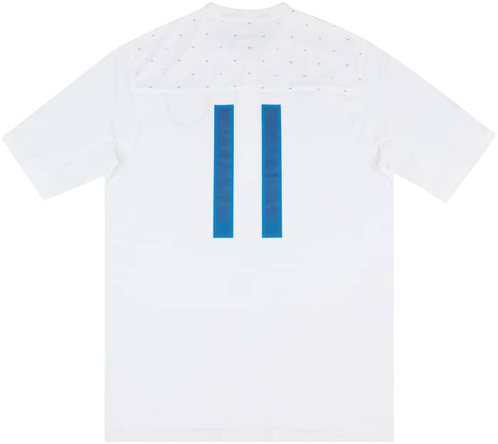 2010 England U-19 Match Issue Home Shirt #11 (Ince)