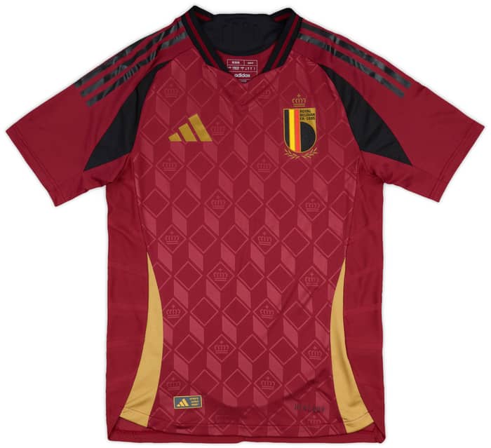 2024-25 Belgium Authentic Home Shirt (S)