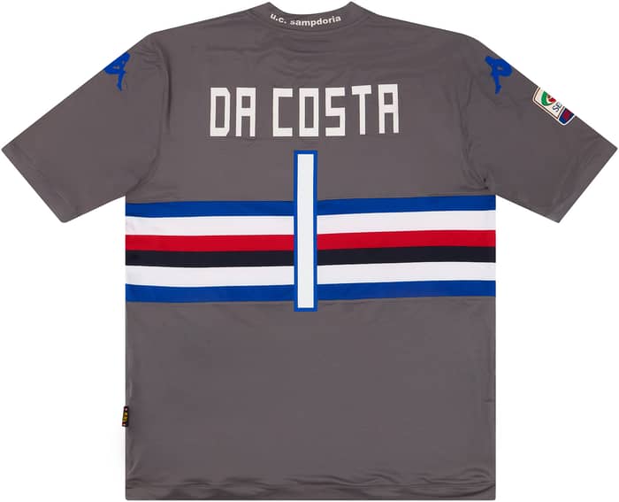 2013-14 Sampdoria Match Issue GK Shirt Da Costa #1