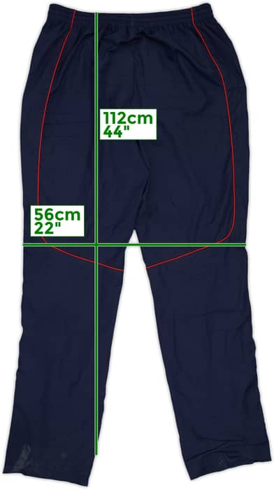 2008-09 Napoli Diadora Track Pants/Bottoms - 7/10 - (XL)