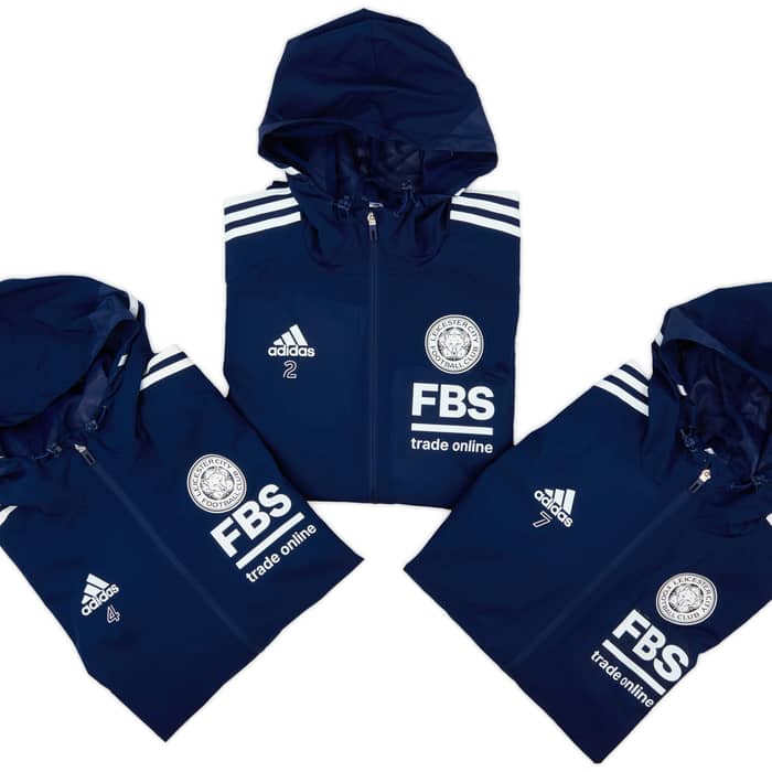2023-24 Leicester Player Issue Rain Jacket # - 7/10 - (M)