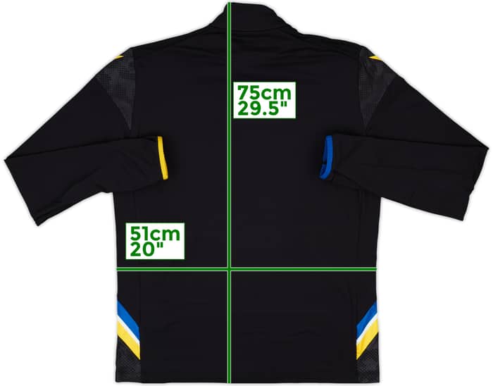 2022-23 Apoel Nicosia Macron 1/4 Zip Training Top (L)