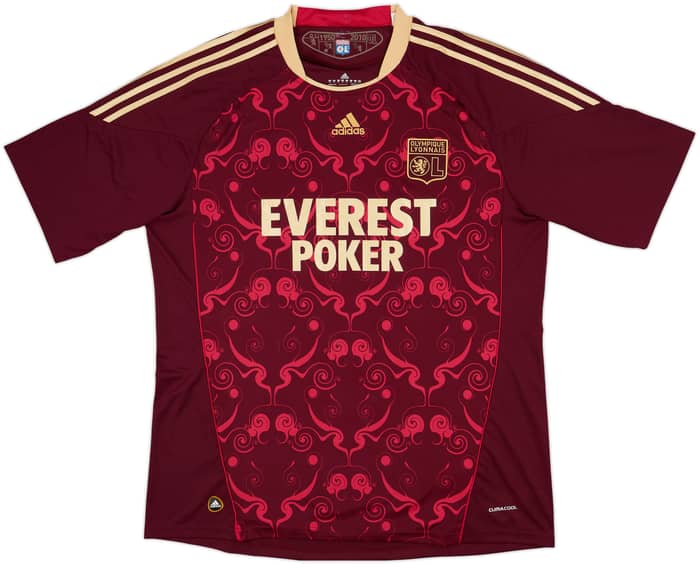 2010-11 Lyon Away Shirt Lisandro #9 - 6/10 - (XXL)