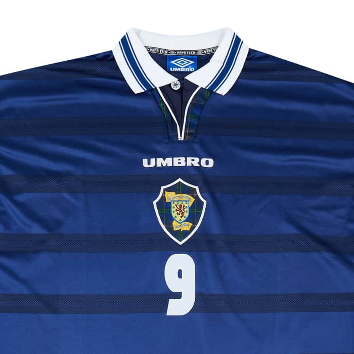 1998-00 Scotland Match Issue Home Shirt #9