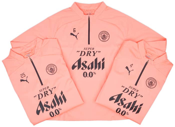 2023-24 Manchester City Player Issue 1/4 Zip Rain Top #