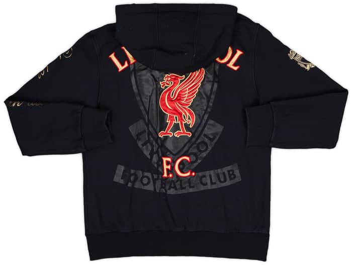 2010-11 Liverpool Hooded Sweat Top - 6/10 - (L)