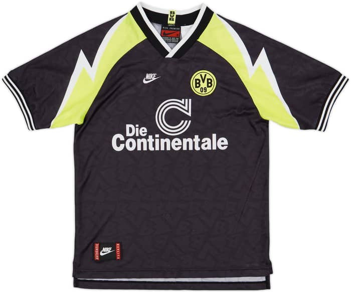 1995-96 Borussia Dortmund Away Shirt - 8/10 - (XL.Boys)