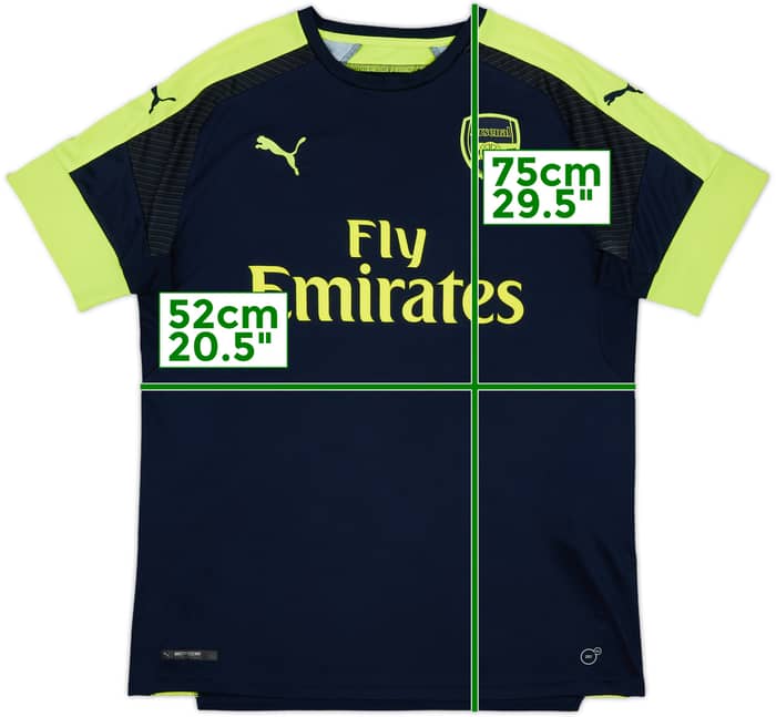 2016-17 Arsenal Third Shirt Ramsey #8 - 7/10 - (L)