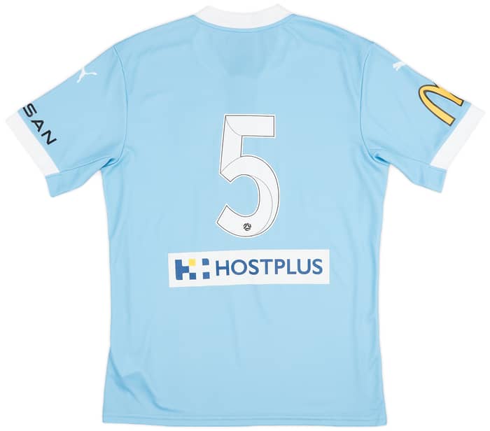 2020-21 Melbourne City Player Issue Home Shirt # - 9/10