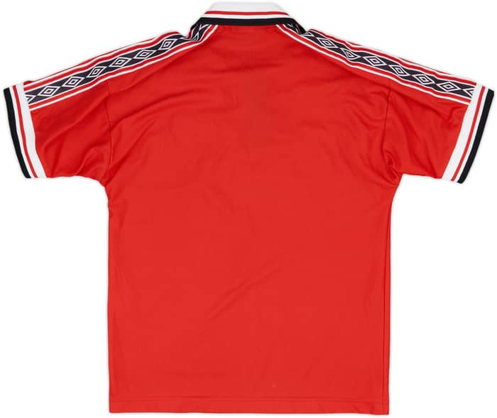 1998-00 Manchester United Home Shirt - 9/10 - (L.Boys)