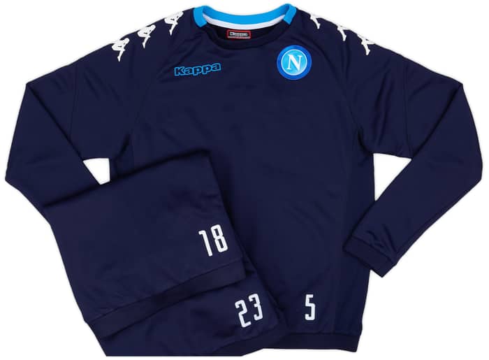 2017-18 Napoli Player Issue Training Top # - 5/10