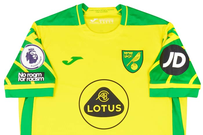 2021-22 Norwich Match Issue Home Shirt Gilmour #8 (v Leicester)