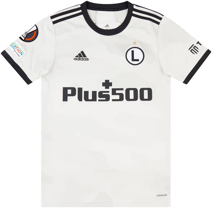 2021-22 Legia Warsaw Match Worn Europa League Andre #8 (v Leicester)