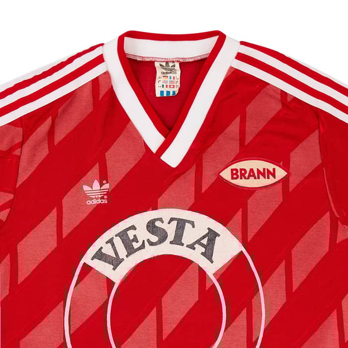 1989 SK Brann Match Issue Home Shirt #9