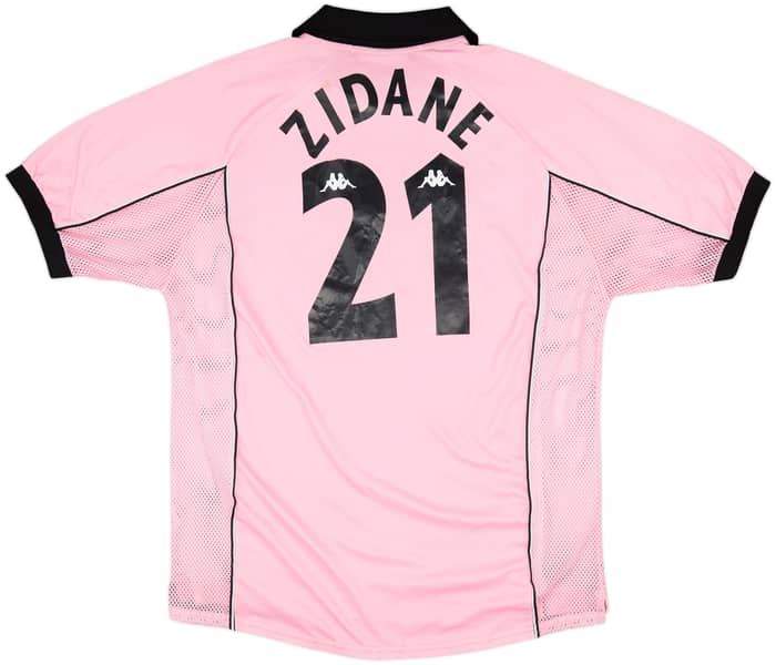 1997-98 Juventus Centenary Away Shirt Zidane #21 - 7/10 - (XL)