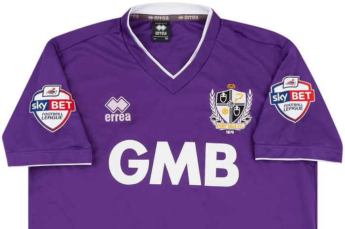 2015-16 Port Vale Match Issue Third Shirt O'Conner #8