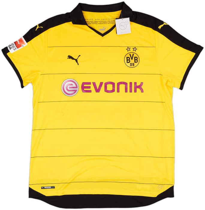 2015-16 Borussia Dortmund Home Shirt Sokratis #25 (XXL)