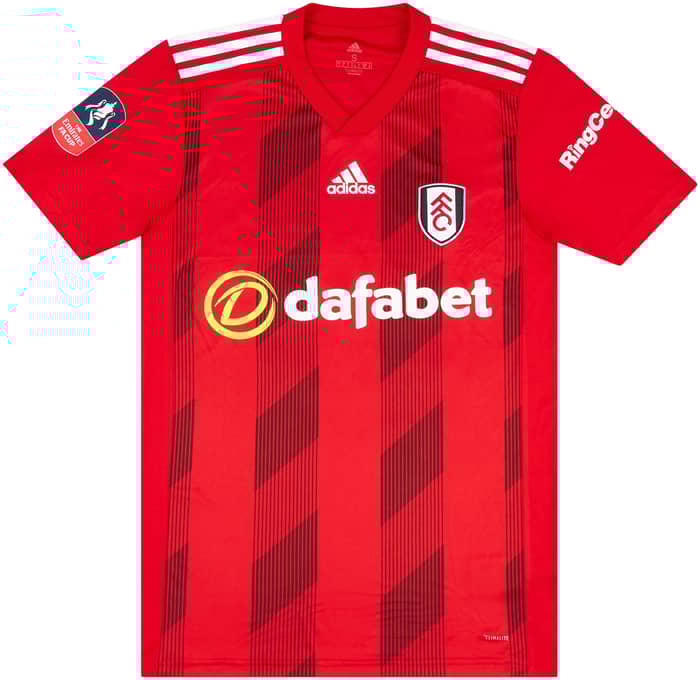 2019-20 Fulham Match Issue FA Cup Away Shirt I.Cavaleiro #19 (v Man City)