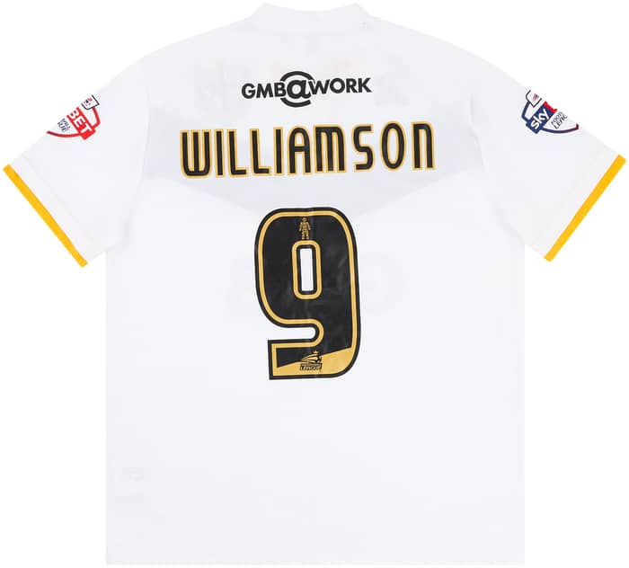 2015-16 Port Vale Match Issue Home Shirt Williamson #9