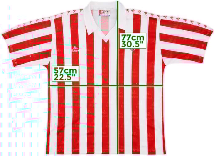 1991-93 Athletic Bilbao Home Shirt - 8/10 - (XL)