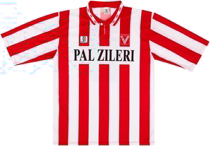 1993-94 Vicenza Match Issue Home Shirt Briaschi #11