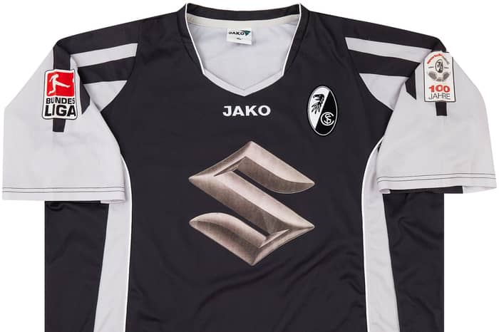 2004-05 Freiburg Match Issue Third Shirt Coulibaly #10