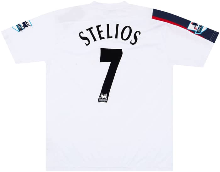 2005-06 Bolton Match Issue Home Shirt Stelios #7