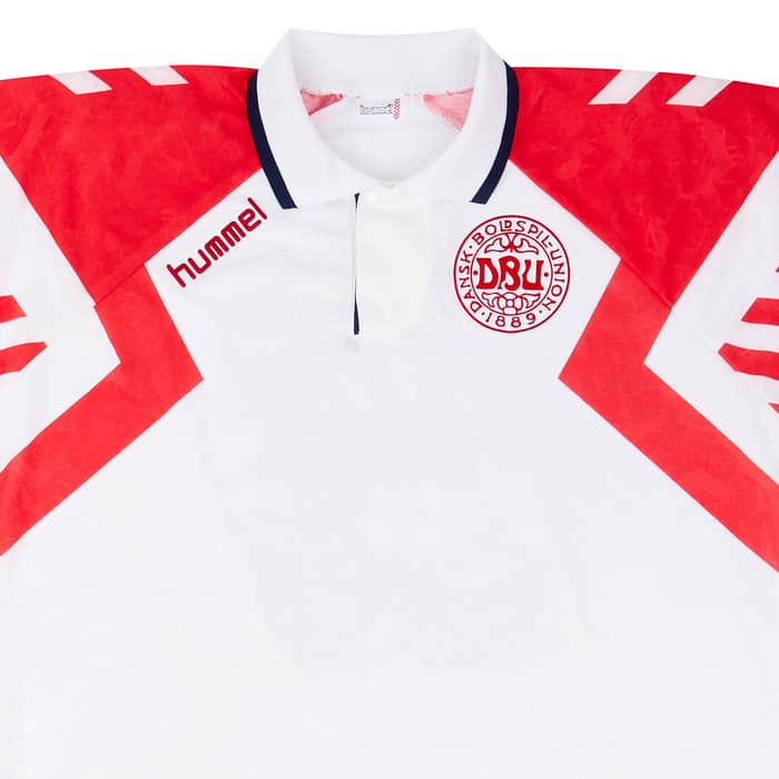 1992-94 Denmark Match Issue Away Shirt #3 (Rieper)
